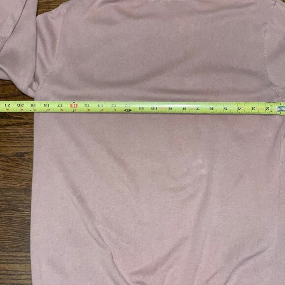 Men’s H&M Salmon -Pink Turtleneck Sweater Slim Fit Size XXL - Picture 4 of 4